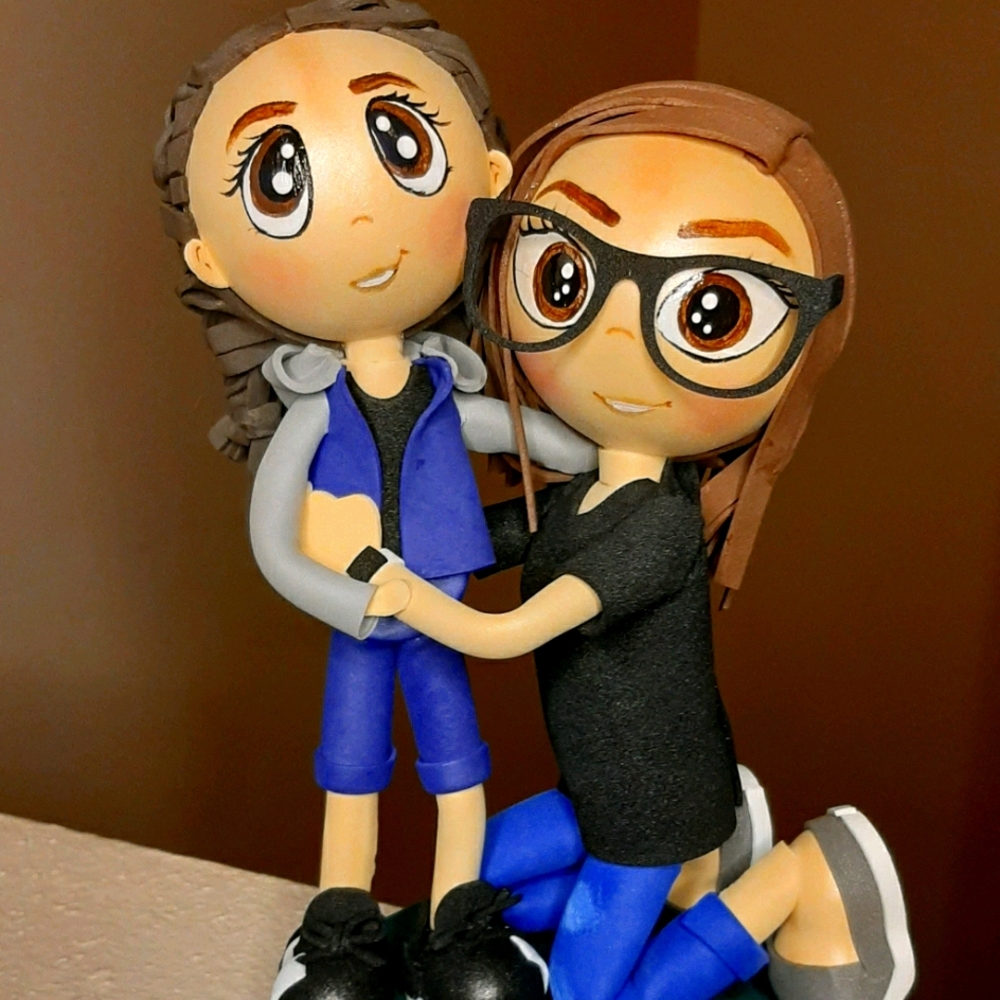 Personalized foam dolls